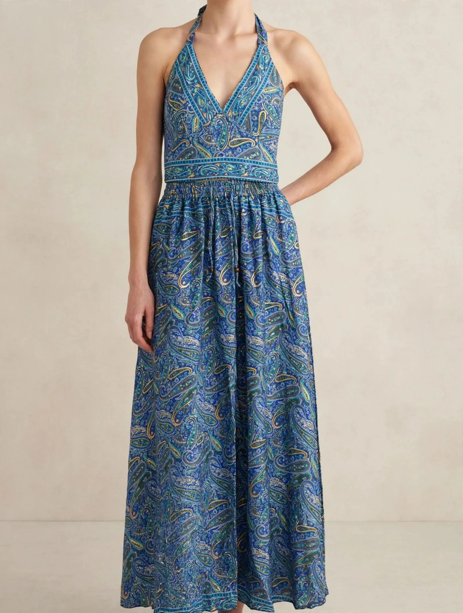 Conjunto falda azul marino
